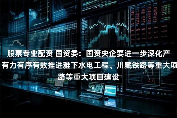 股票专业配资 国资委：国资央企要进一步深化产业援藏 有力有序有效推进雅下水电工程、川藏铁路等重大项目建设